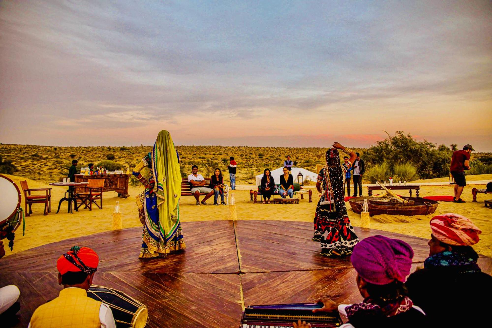 Jaisalmer Sand Dunes Luxury Camp And Resort Ngoại thất bức ảnh